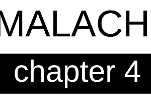 Malachi - Chapter 4