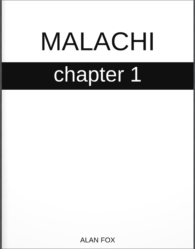 Malachi - Chapter 1