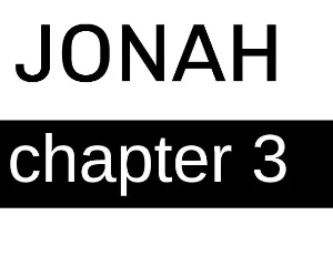 Jonah - Chapter 3