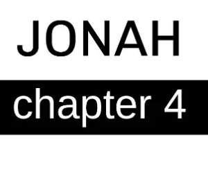 Jonah - Chapter 4