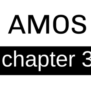 Amos - Chapter 3