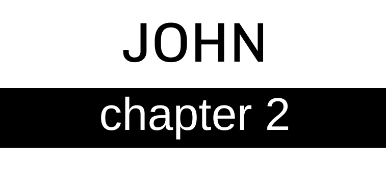 John - Chapter 2