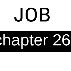 Job - Chapter 26