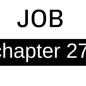 Job - Chapter 27