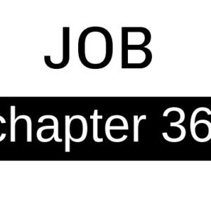 Job - Chapter 36