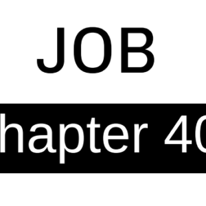 Job - Chapter 40