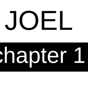 Joel - Chapter 1