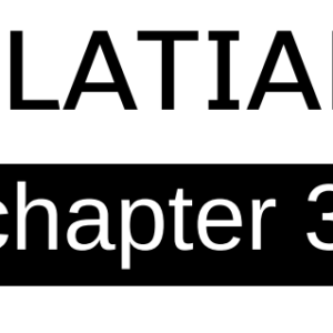 Galatians - Chapter 3