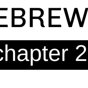 Hebrews - Chapter 2