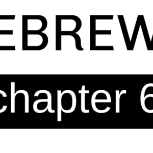 Hebrews - Chapter 6