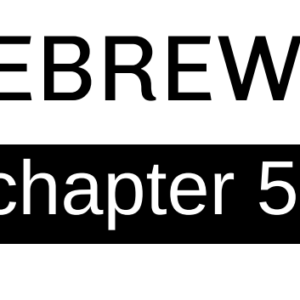 Hebrews - Chapter 5