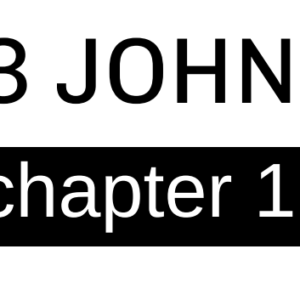 3 John - Chapter 1