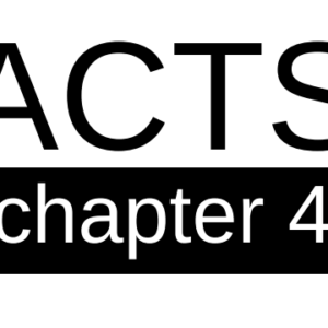 Acts - Chapter 4