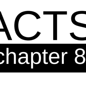 Acts - Chapter 8
