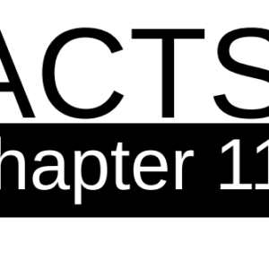 Acts - Chapter 11