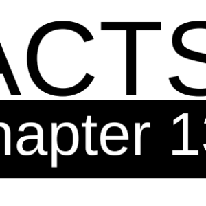 Acts - Chapter 13