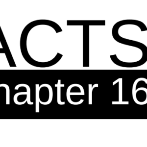 Acts - Chapter 16