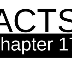 Acts - Chapter 17