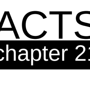 Acts - Chapter 21