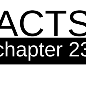Acts - Chapter 23