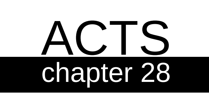 Acts - Chapter 28